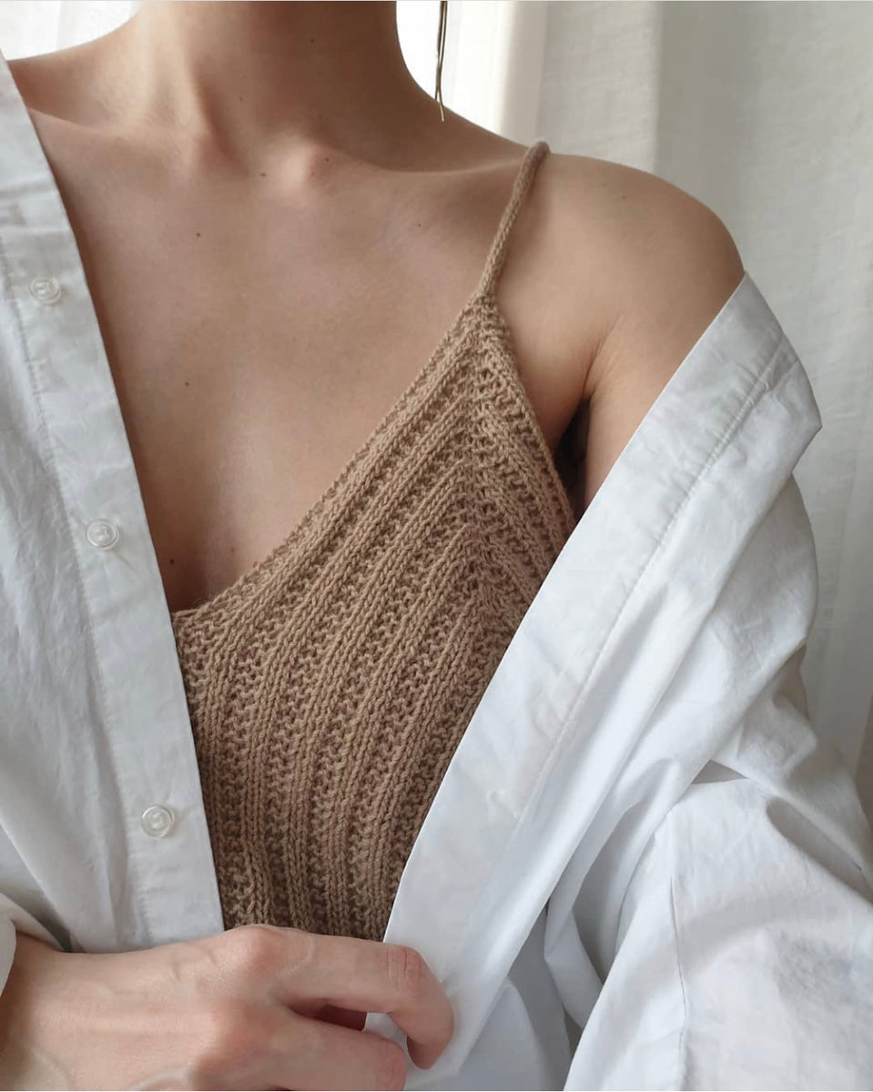 Camisole No. 7 - Knitting Pattern in English – • MY FAVOURITE THINGS •  KNITWEAR