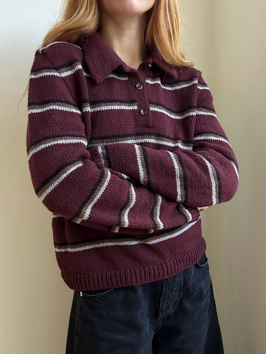 Polo No. 1 - Knitting pattern in English – MY FAVOURITE THINGS