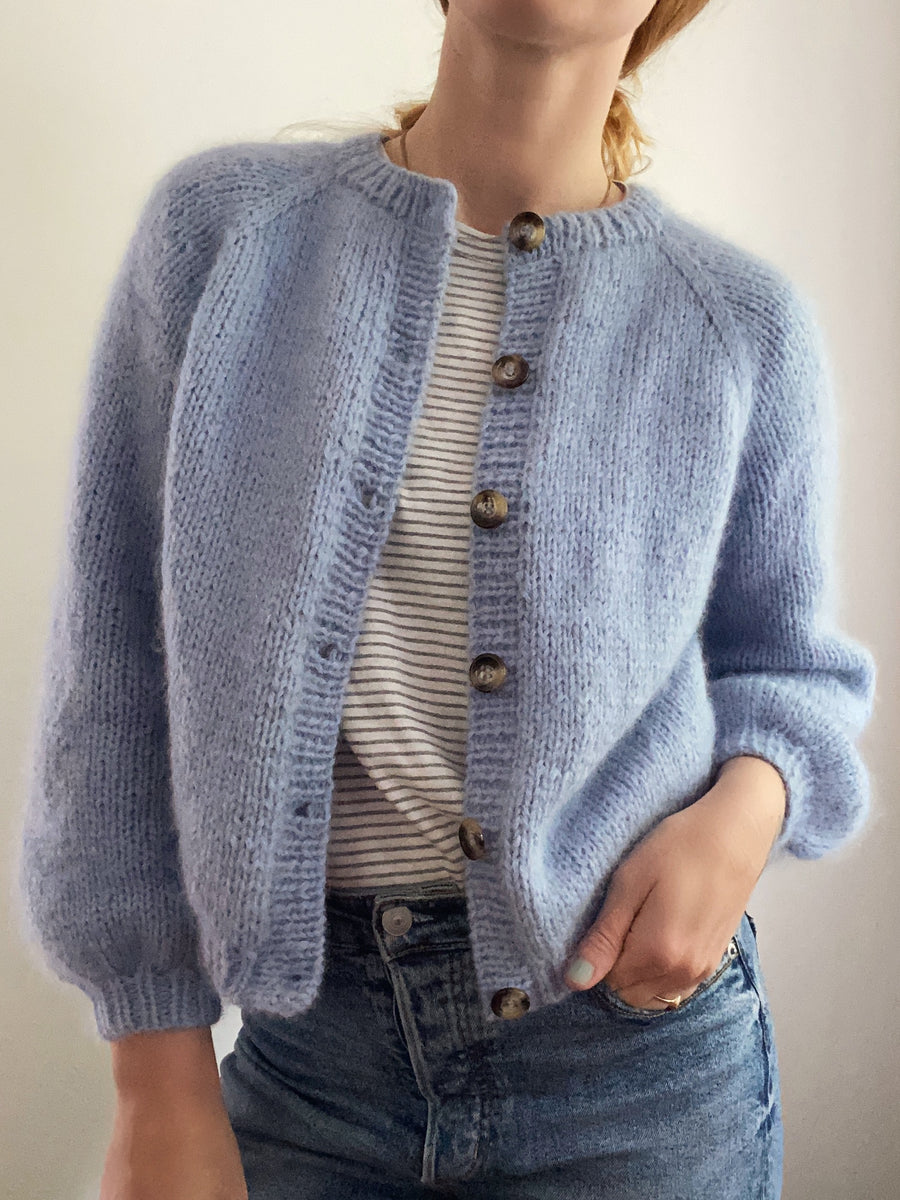 Simple raglan shop cardigan pattern