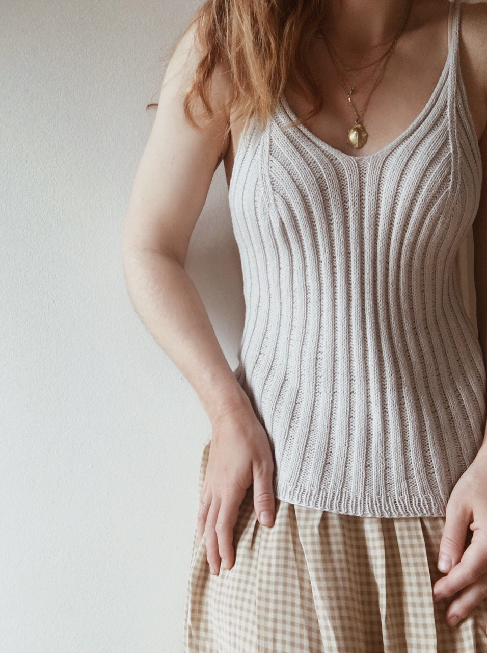 Camisole No. 2 - Knitting Pattern in English – • MY FAVOURITE THINGS •  KNITWEAR