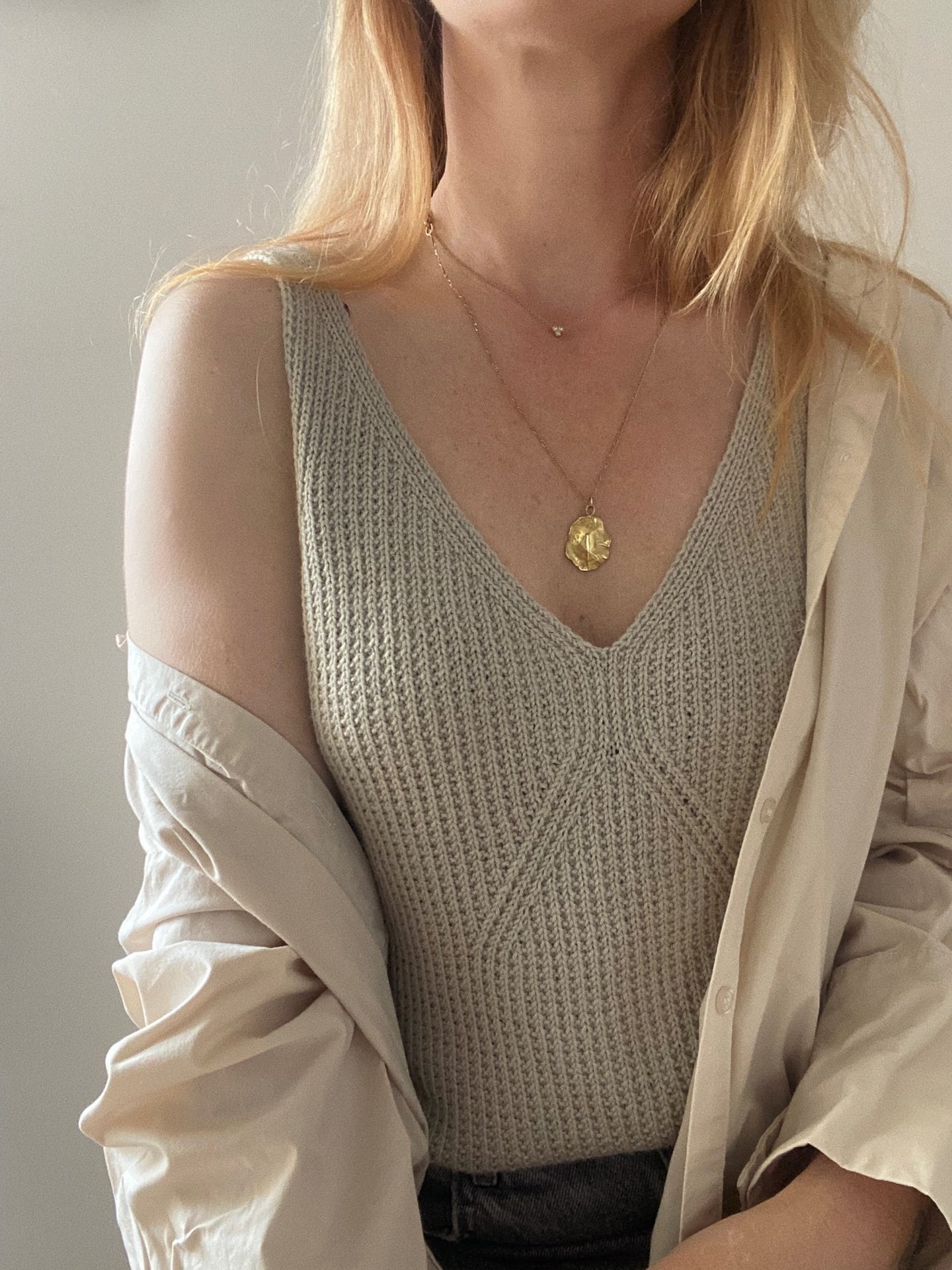 Camisole No. 7 - Knitting Pattern in English – • MY FAVOURITE